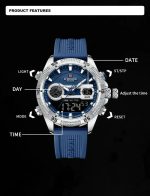 Naviforce NF-9223 Dual Mastery Watch - Image 12